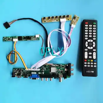 DVB Digitālais LCD Kontrolieris Valdes Fit LP154WE3-TLA1/TLA2/TLB1/TLB2 VGA HDMI-Saderīgam AV RF USB 1680*1050 Komplekts 15.4