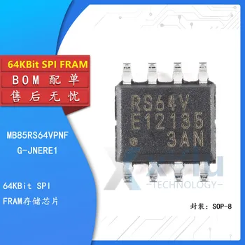 MB85RS64V MB85RS64VPNF-G-JNERE1 sietspiede RS64V čipu SOP8 64KBit SPI FRAM atmiņas mikroshēma.