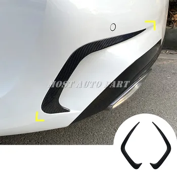 Oglekļa Šķiedras Stils Aizmugurējā Bufera Spoileris Gaisa Ventilācijas Vāciņa BMW 3. Sērijas G20 2019-2021 2gab