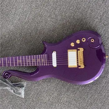 Princis elektriskā ģitāra, 6 stīgu elektrisko ģitāru pielāgotu krāsu atbalsts izvēli koka custom ģitāras guitarra