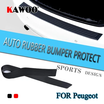 KAWOO Par Peugeot 3008 5008 308 307 Bipper Bokseris Pantner3 Gumijas Aizmugures Aizsargs Buferi Aizsargātu Apdari Segtu Palodzes Mat Pad Auto Stils