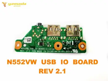 Oriģināls par ASUS N552VW USB valdes N552VW USB IO VALDES REV 2.1 pārbaudītas labas bezmaksas piegāde
