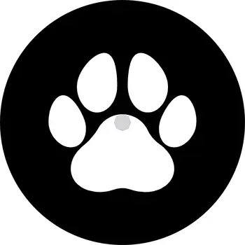 RIEPU SEGTU CENTRĀLĀ Pet Suns Ķepas Baltas Rezerves Riepa Vāciņu (