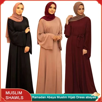 Ramadāna Abaya Musulmaņu Kleita, Hijab Abayas Sievietēm, Dubaija Turcija Islāmu Apģērbu Kaftan Drēbes, Longue Femme Musulmane Vestidos Abaya