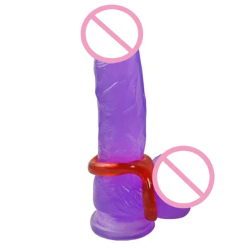 Sexitoys vīriešiem gailis gredzens seksa rotaļlietas sexy Dzimumlocekļa galvenes masturbatory ejakulācijas aiztures vīriešu šķīstības Gredzenu pārī Erotiska produkti
