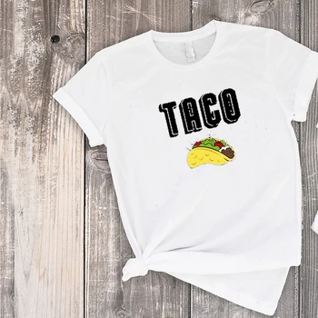 Taco Taquito Krekls Atbilstošas Ģimenes Tshirts Smieklīgi Mamma un Meita Topi Ģimenes Apģērbs Mazulim Meitene Apģērbs Gadījuma Kokvilnas