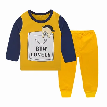 ZWY1202 Pavasara Rudens Baby Boy Meitene T-krekls Bērniem Drēbes, Sporta Tērps Bērniem, Apģērbi Bērniem, Multiplikācijas Dizaina Bērniem
