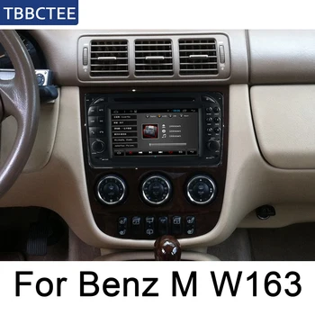 Par Mercedes Benz M Klases W163 1997~2005 NTG Auto Multimedia Player Android Radio, GPS Navigācija, Stereo audio, DVD Atskaņotājs, wi-fi