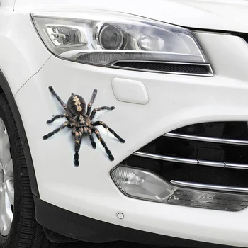 Spider Automašīnu Uzlīmes Un Decal Dzīvniekiem Spilgts Scorpion Ķirzaka Funny Uzlīmes Uz Auto Svītru DIY Auto Stils Uzlīmes Aksesuāri