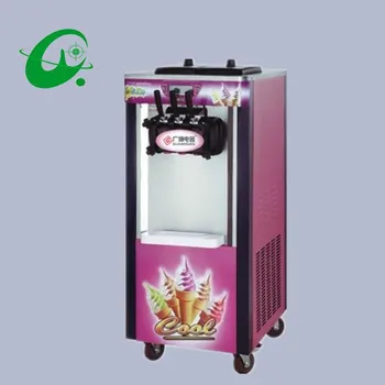20-25L/H Nerūsējošā Tērauda Darbvirsmas Mīksta saldējuma Mašīna 5.8*2L saldējuma pieņemšanas maker