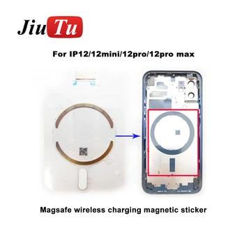 Jaunu Mag MogSafe Drošu Bezvadu Lādētāju Magnēts iPhone 12 Sērijas Magnētiskais Adsorbcijas 13 13Pro 13Promax 13Mini Gadījumā Jiutu