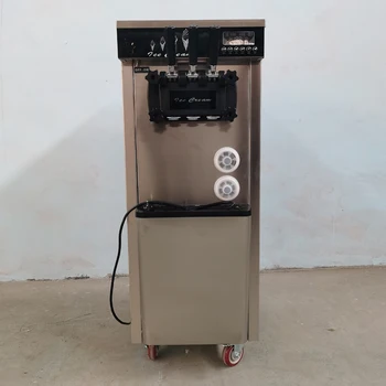 Elektriskā Soft Kalpot Saldējuma Mašīna, Pilnībā Automātisks Ice Cream Maker Mašīna, Tirdzniecības