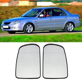 Auto Stikla Atpakaļskata Spoguļi Sānu Ārējie Atpakaļskata Spoguļi Atpakaļgaitas Spogulis Mazda 323 Famiglia Protežē 5 BJ 1998-2005