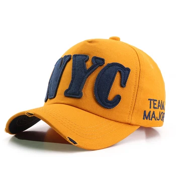 2022. Gada Vasaras Moderns New York City Beisbola Cepure Sievietēm, Vīriešiem, Streetwear Dzeltena Snapback Hip Hop Golfa Cepures Kaulu Trucker Cepures