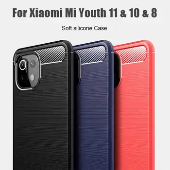Mokoemi Triecienizturīgs Mīksto Gadījumā Xiaomi Mi 11 Jaunatnes 10 8 Telefonu Gadījumā Vāciņu