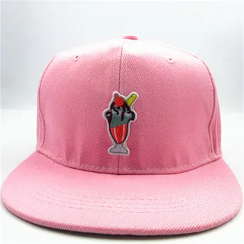 Deserti izšuvumi Beisbola cepure hip-hop klp Regulējams Snapback Cepures vīriešiem un sievietēm 116