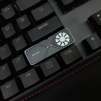 2.75 U Keycap par NVIDIA RTX3080 videokartes Tastatūras Klp Shift Grozāms PC Moddig Spēlētājs Piederumi Alumīnija