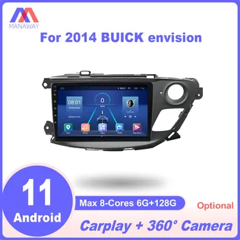10.1 Collu Android Player 2014-2018 BUICK Iedomāties, DSP CarPlay Auto Radio Stereo Multivides Video MP5 Navigācija GPS 2Din