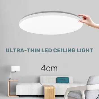 4cm Ultra Plānas Griestu lampas, lai Dzīvojamā Istaba 12W 36W 48W Led Griestu Gaismas Intensitāti 85-265V LED Guļamistaba, Virtuve Iekštelpu Apgaismojums