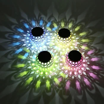 Saules LED Dobi Piekārtiem Bumbu Gaismas Dārza Zāliena Pāvs Lampas Ūdensizturīgs Terases Ceļš Pagalmā Ainavu Apdare Apgaismojums