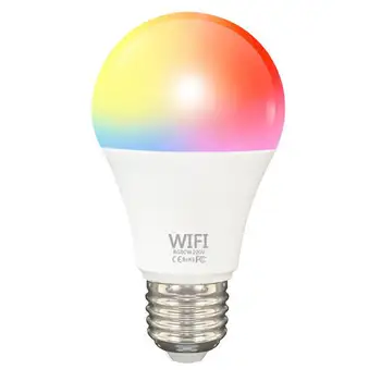 Bezvadu Wifi Smart Spuldzes Tuya APP Kontroles Aptumšojami 9W 10W E27 E14 RGB+CW+WW LED Krāsa mainās Lampas Saderīga ar IOS/Android