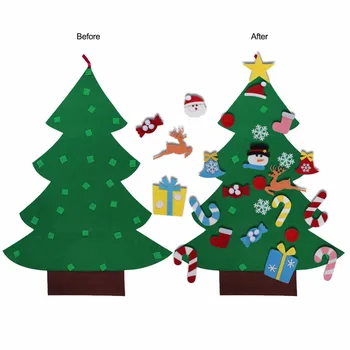 DIY Ziemassvētku Eglīte Bērniem Ziemassvētku Dāvanas, Ziemassvētku Rotājumi Mājās Ir 2021. Jaunā Gada Dāvanu, Ziemassvētku Rotājumi Puses Piederumi
