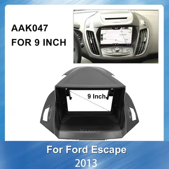 Automašīnas radio Dash Mount Apdares Komplekts Fascijas Rāmis 2013. gada Ford Escape auto dvd piederumi Sejas Dash Mount Apdares Komplekts panelis Fascijas rāmis