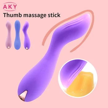 Super Jaudīgu Mini G-Spot Vibratori Burvju Nūjiņu Maksts Klitora Stimulāciju, Anālo Plug Massager Seksa Rotaļlietas Sieviešu Masturbācija