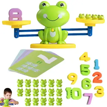 Varde Skaitīšanas Rotaļlietas Varde Līdzsvaru Atdzist Math Spēle Varde Līdzsvaru Matemātikas Numuru Skaitīšanas Matemātikas Burtu Spēle 3 4 5 6 7-Gadu Veci Zēni