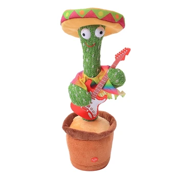 Deju Kaktuss Dejas Ierakstu Runāt, Dziedāt Kaktuss Rotaļlietas Kaktuss Atdarinot Rotaļlietas Bērniem Smieklīgi Radošo Bērnu Rotaļlietas