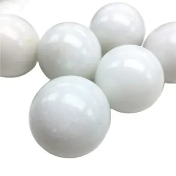 dabas balts marmora aprūpes bumbu handbola nefrīta masāžas bumbu roktura fitnesa bumbu pusmūža dāvanu
