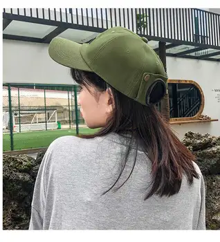 Modes Pilota Brilles Pīļu Cepure Sievietēm, Augstas Kvalitātes Savvaļas Studentiem Iela Tendence Cortex Beisbola cepure Vīriešiem Saules Cepure Ir 2021. Jaunas