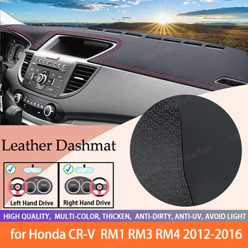 Honda CR-V, CR V CRV RM1 RM3 RM4 2012. - 2016. gadam pa Labi pa Kreisi Piedziņas Automašīnas Paneļa Aptver Mat Ēnā Spilvenu Pad Paklāji Aksesuāri