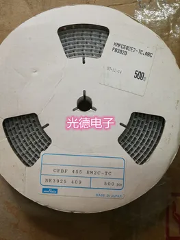 50GAB/ 455KHZ Murata walkie-talkie, keramikas filtrs CFBF455EM2C-TC 455E SMD divām kājām