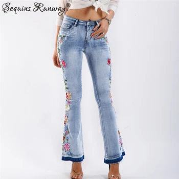 Sexy grafiskais vājš uzliesmojums sieviešu džinsi sieviete ar augstu vidukli, streetwear jean kaudzē, bikses, džinsa bikses bell grunts mamma sieviešu džinsi
