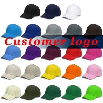 50gab/daudz Vairumtirdzniecības Unisex Regulējams Tētis Cepuri Ēnā Hip Hop Vīrieši Sievietes nēsā Beisbola cepuri Ar Custom Logo